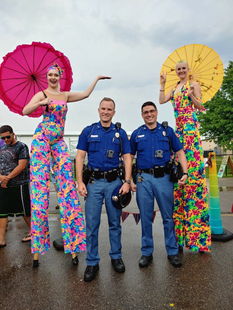 Stilt Walkers | Hippie Fest